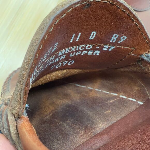 Polo Ralph Lauren Mens Leather Penny Loafers Shoes Brown Sz 11D - Picture 10 of 10